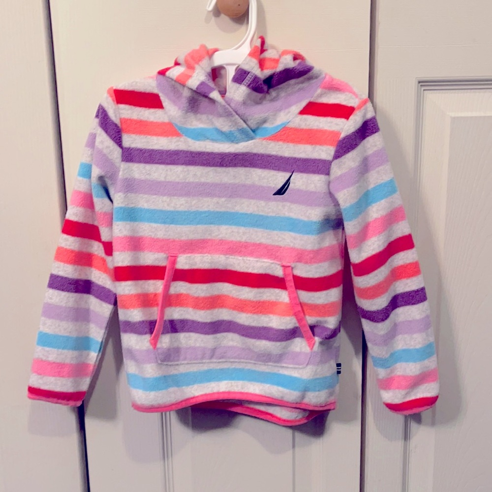 Size 4t nautica striped hoodie